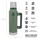 Stanley Legendary Classic Bottle 1.4L / 1.5QT - Hammertone Green