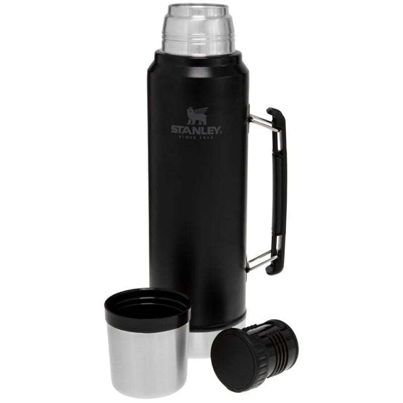 Stanley Legendary Classic Bottle 1.0L / 1.1QT - Matte Black Pebble