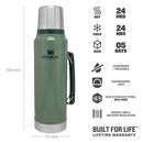 Stanley Legendary Classic Bottle 1.0L / 1.1QT - Hammertone Green