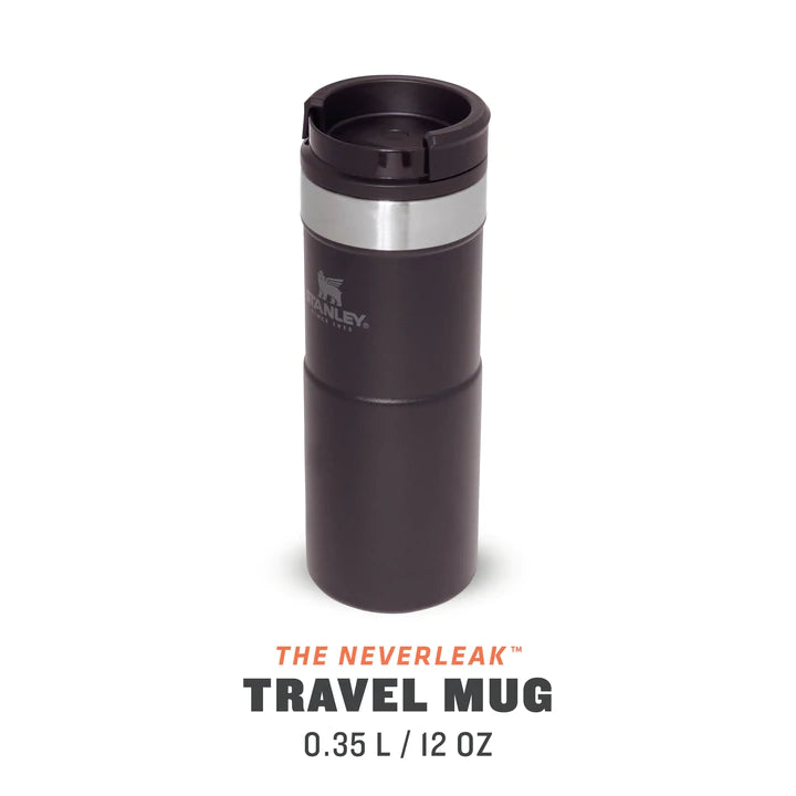 Stanley NeverLeak™ Travel Mug .35L / 12oz - Matte Black Pebble