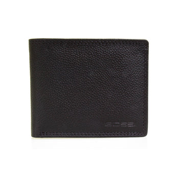 Bossi Print Small Billfold Wallet with Tab Inside - Black