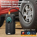 Portable Car Jump Starter, Air Compressor, Power Bank and Emergency Light