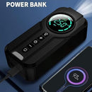 Portable Car Jump Starter, Air Compressor, Power Bank and Emergency Light