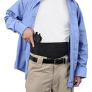 Ambidextrous Concealed Belly Holster Small - Black