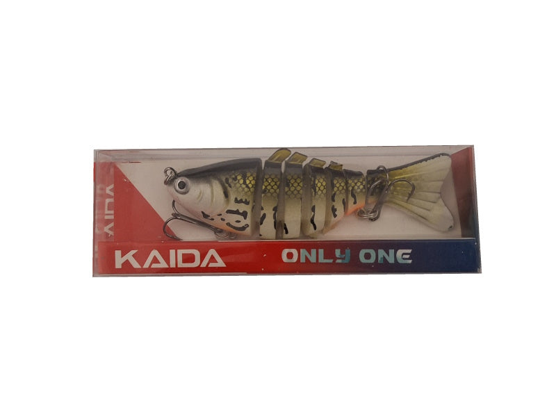 Kaida Bionic Lure 100mm Black Gold White