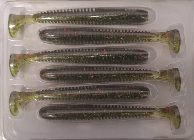 Kaida Original Soft bait 11cm Wide Tail - Turquoise