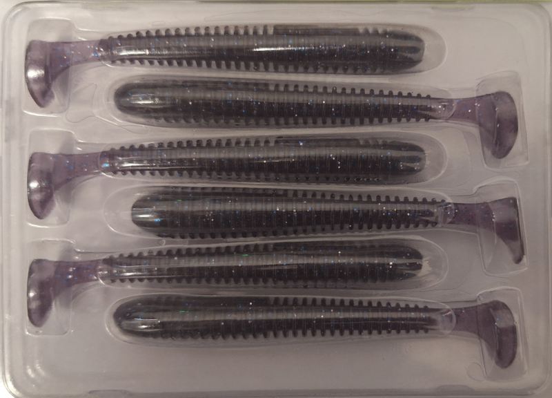 Kaida Original Soft bait 11cm Wide Tail - Violet