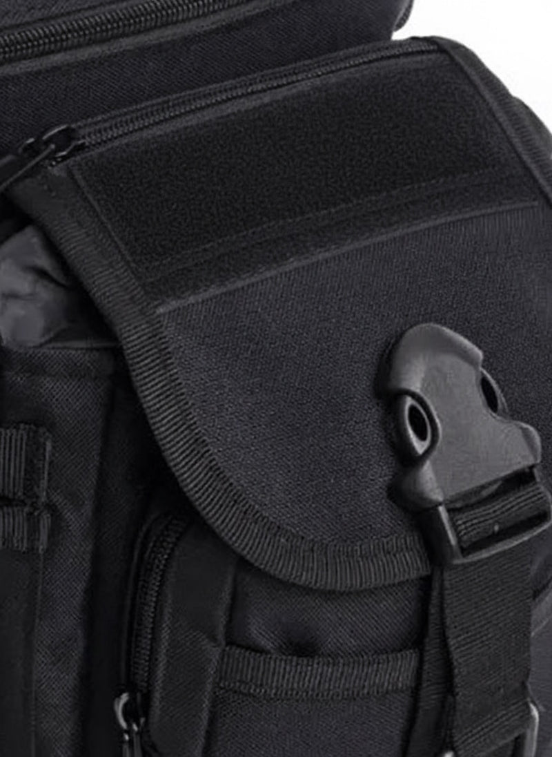 Silver Knight Multi-Purpose Tactical Drop Leg Gun Bag - Black