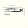 Small U-Shaped Fishing Shears