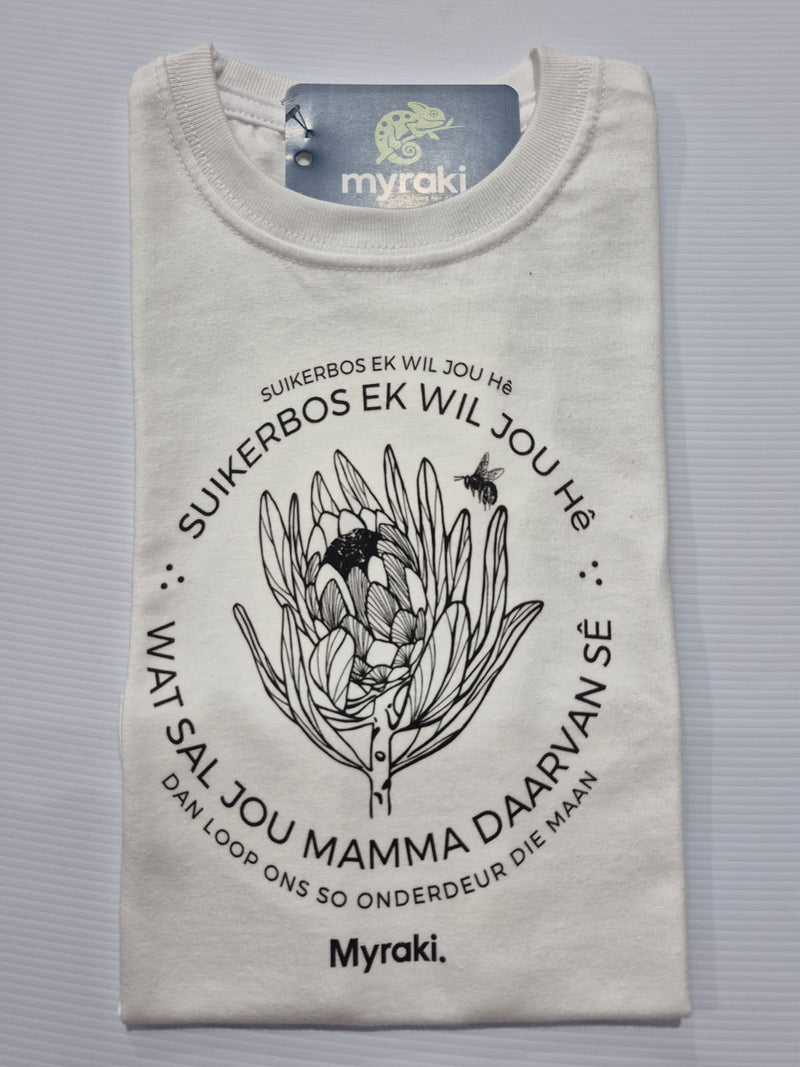 Myraki Girls Suikerbossie White T-Shirt
