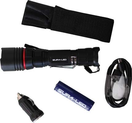 Supaled SL6027SB Scops 4 1200L Rechargable Torch with Accesories