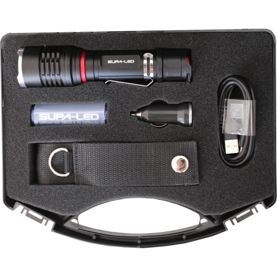 Supaled Strix 3 800L Rechargeable Torch with Accessories