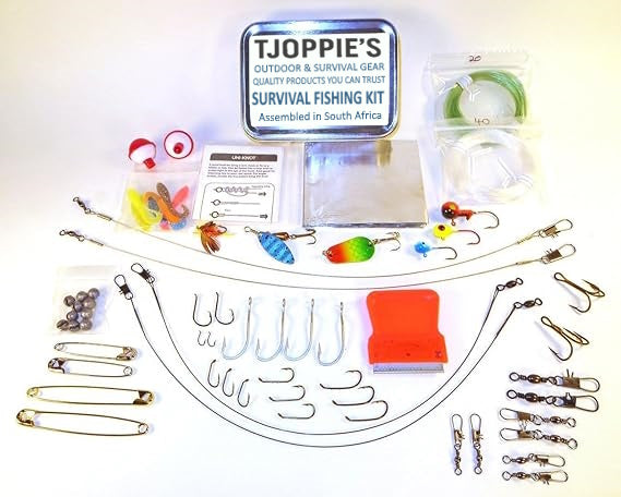 Tjoppie's Survival Fishing kit