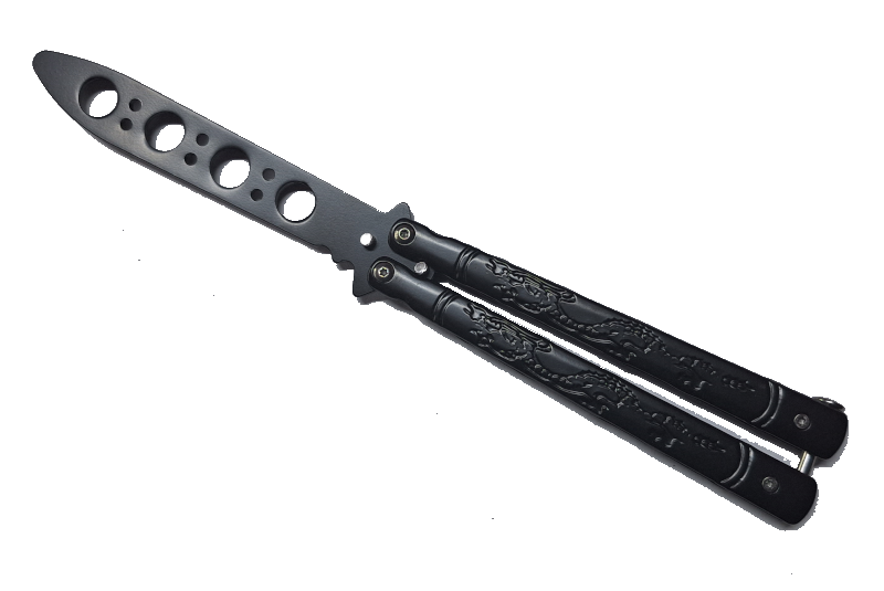 Dark Trainer Butterfly Knife
