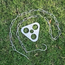 Stainless Steel Survival Tripod Stand Kit