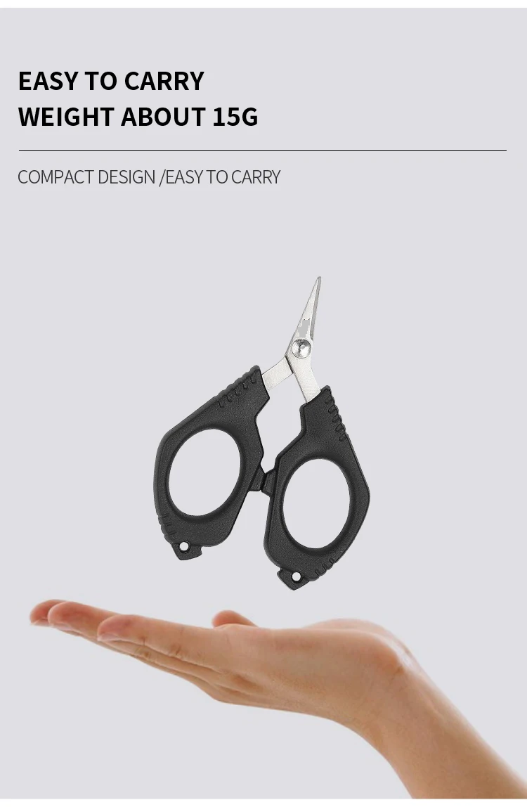 Tunala Stainless Steel Fishing Scissors Inox 9cm