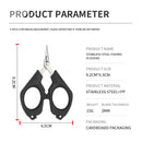 Tunala Stainless Steel Fishing Scissors Inox 9cm