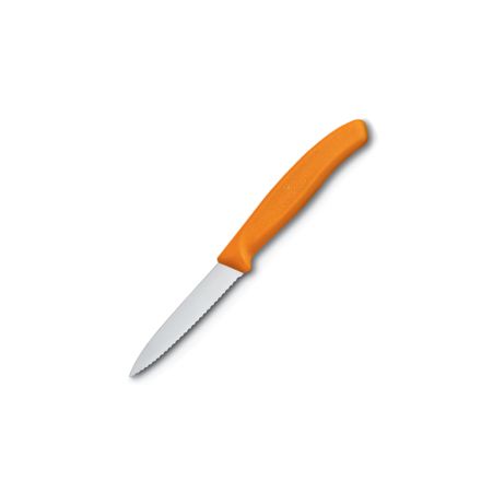 Victorinox Swiss Classic Paring Knife Serrated Orange - 8cm