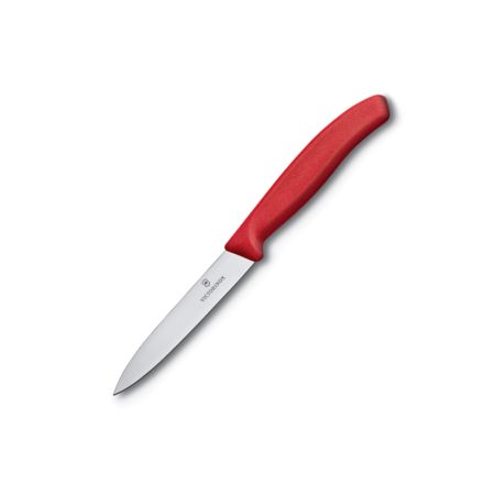 Victorinox Swiss Classic Paring Knife Plain Red - 10 cm