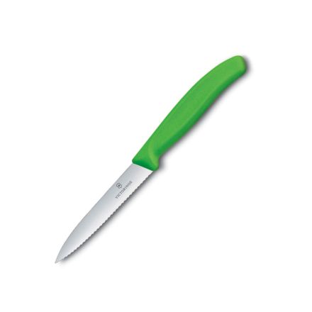 Victorinox Swiss Classic Paring Knife Serrated Green - 10 cm