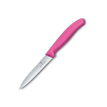 Victorinox Swiss Classic Paring Knife Serrated Pink - 10 cm