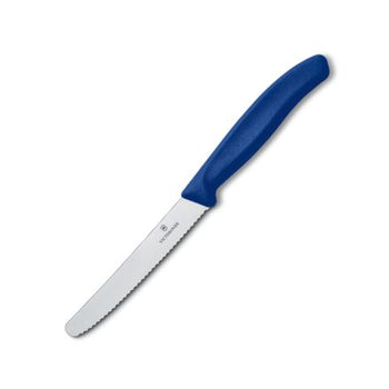 Victorinox Swiss Classic Tomato/Steak Knife Serrated Blue - 11cm