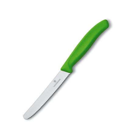 Victorinox Swiss Classic Tomato/Steak Knife Serrated Green - 11cm