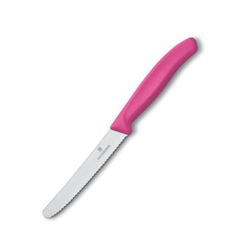 Victorinox Swiss Classic Tomato/Steak Knife Serrated Pink - 11cm