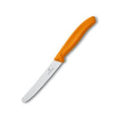 Victorinox Swiss Classic Tomato and Table Knife Serrated Orange - 11cm