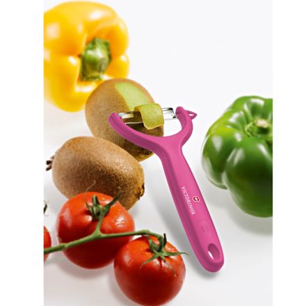 Victorinox Tomato and Kiwi Peeler - Pink