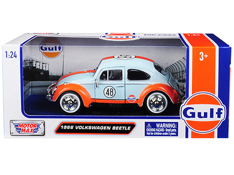 Motormax VW Beetle 1/24 with Gulf Livery 1966