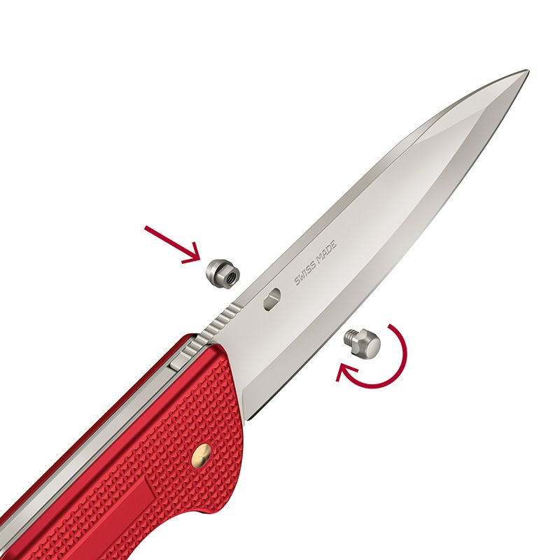 Victorinox Evoke Alox Red 136mm