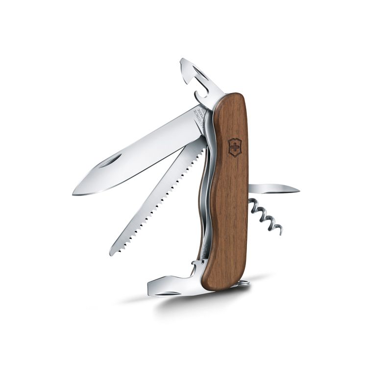 Victorinox Forester Wood - Walnut Wood w/Liner Lock Blade 111mm