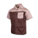 Wildebees WBB090 2 Tone Twill Kids Shirt Short Sleeve