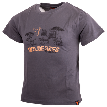 Wildebees WBB115 Pewter Safari Adventure Tee