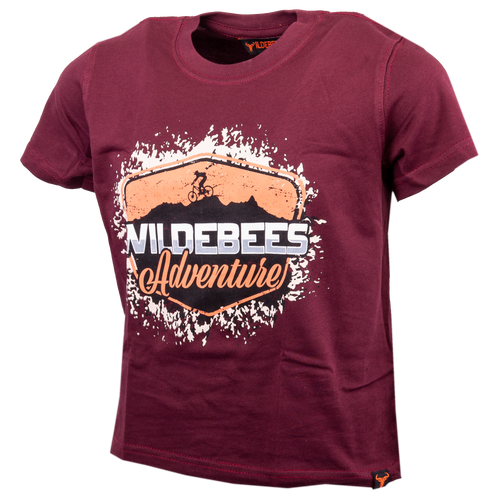 Wildebees WBB117 Merlot Mud Rider Tee