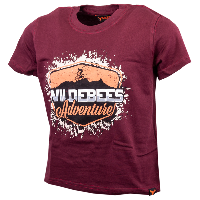 Wildebees WBB117 Merlot Mud Rider Tee