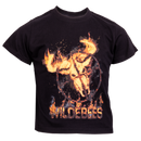 Wildebees WBB127 Black Flame Target Boys Tee S23