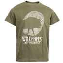 Wildebees WBB128 Army Green Finger Print Boys Tee S23