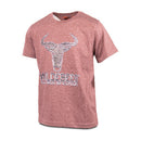 Wildebees WBB168 Coffee Mel Bevel Screed Logo Boys Tee