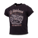 Wildebees WBB180 Black Vintage Bike Boys Tee