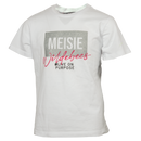 Wildebees WBG056 Meisie On Purpose Girls Tee White