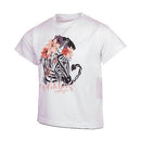 Wildebees WBG080 White Zebbitude Girls Tee