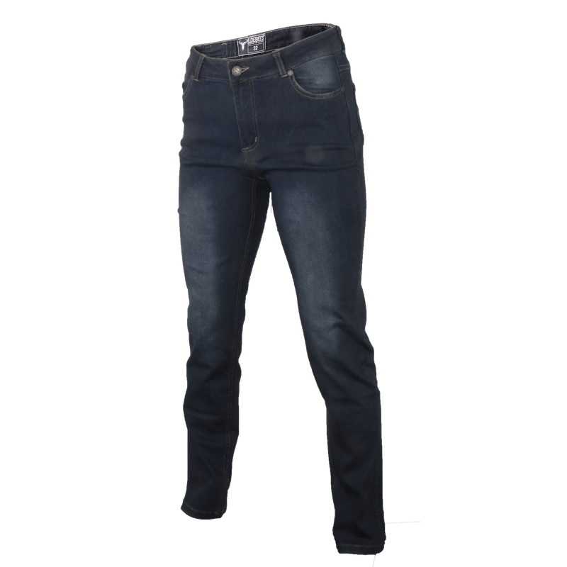 Wildebees WBL073 Blue Black Sandblast Stretch Denim Pants