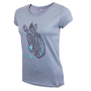 Wildebees WBL506 Duck Egg Africa Zebra Tee