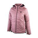 Wildebees WBL517 Dusty Rose Teddy Fleece Puffer Jacket