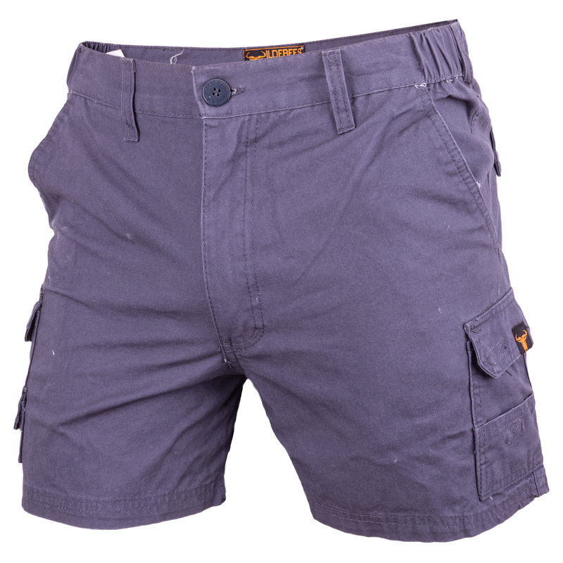 Wildebees WBM156 Charcoal 12CM Cargo Short