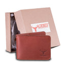 Wildebees Mens WBM682 Tan Money Clip Card Holder Wallet