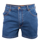 Wildebees WBM815 Indigo Stone Wash Stretch Denim 5 Pocket Short 10cm S23