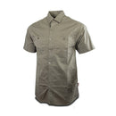 Wildebees WBM822 Men's Poplin Short Sleeve Shirt